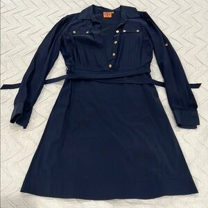 Tory Burch Navy Blue Dress